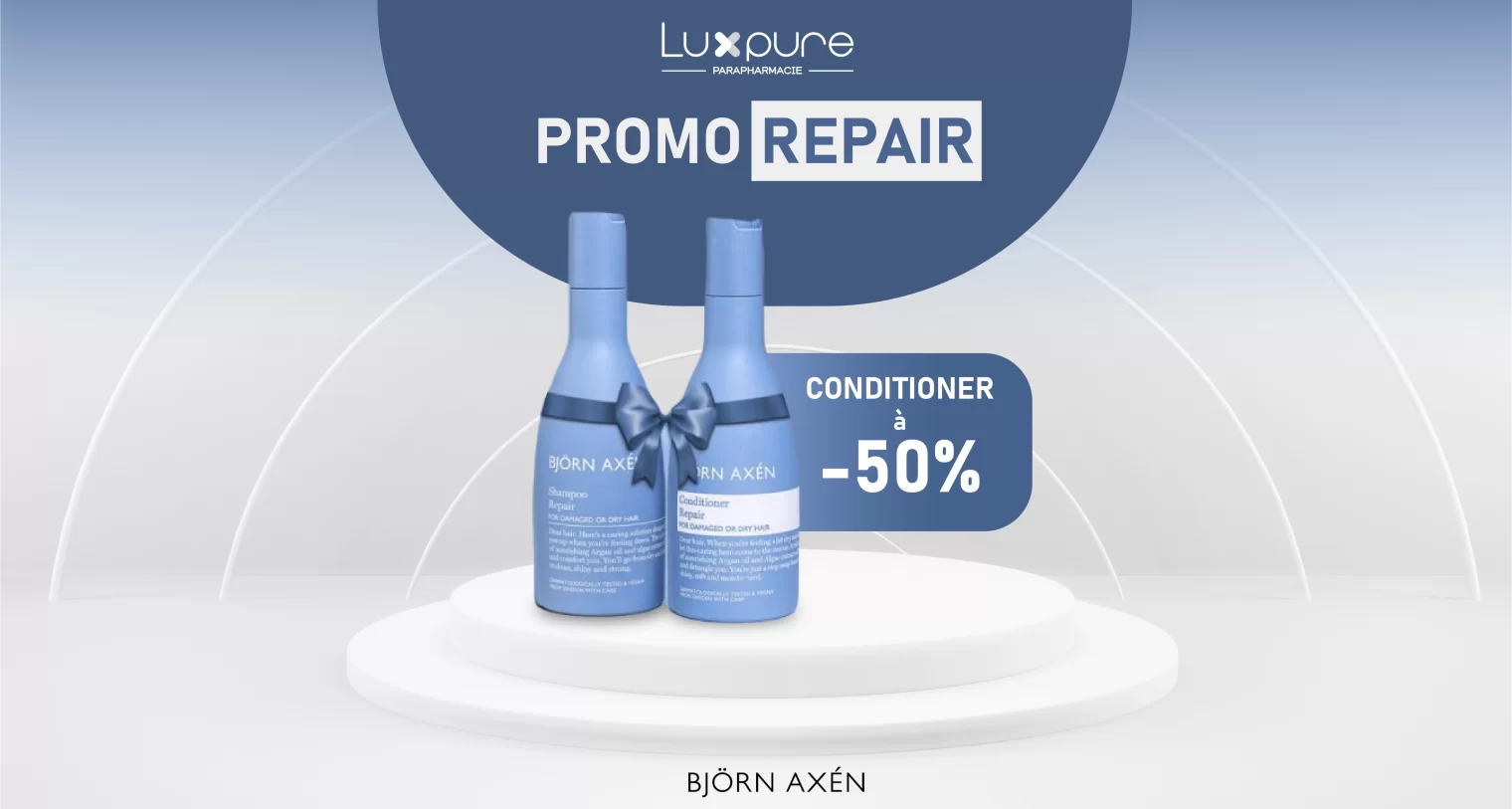 Bjorn Axen Shampoo Repair 250ml + Conditionner à -50%