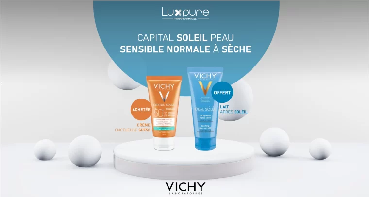 Vichy Capital Soleil Creme Oncteuse 50ml+ Apres soleil 100ml Pack