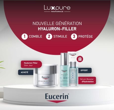 Eucerin hyaluron-filler jour Ps 50ml + Serum booster 30ml
