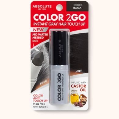 ABSOLUTE NEW YORK COUVRE RACINES COLOR 2 GO NOIR 12 G NO WATER NEEDED