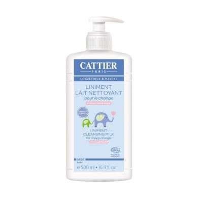 CATTIER LINIMENT LAIT NETTOYANT POUR LE CHANGE 500 ML
