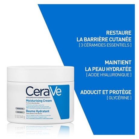 cerave baume hydratant nourrissant